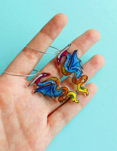 pendientes-dragon-multicolor
